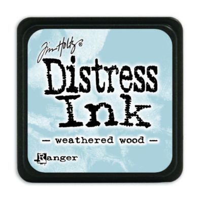 Mini Distress Ink Pad - Weathered Wood