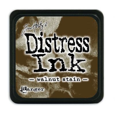 Mini Distress Ink Pad - Wallnut Stain