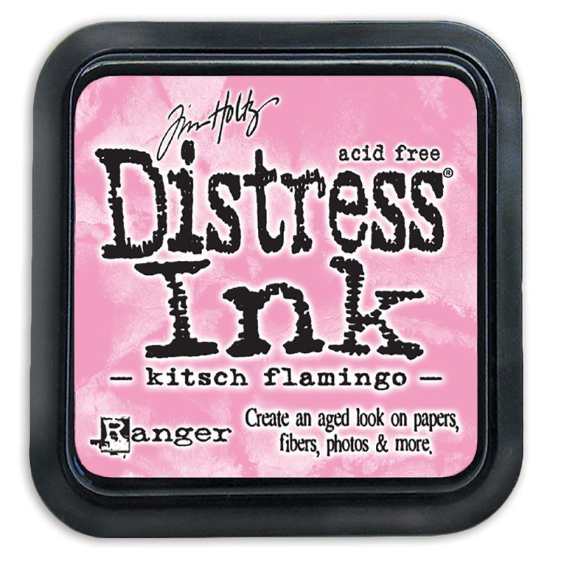 Mini Distress Ink Pad - Kitsch Flamingo