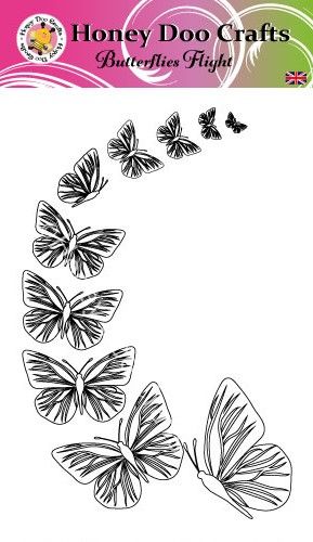 Butterflies Flight   (A6 Stamp)