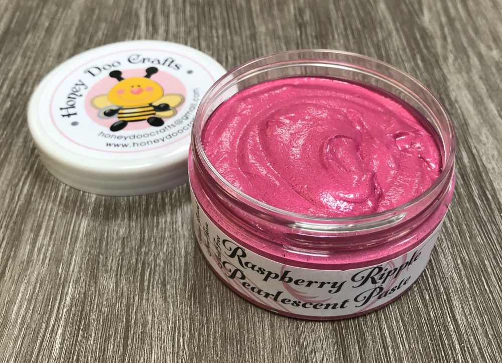 Pearlescent Paste - Raspberry Ripple 100ml Jar