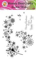 NEW  - Snowflake Wishes  (A5 Stamp)    