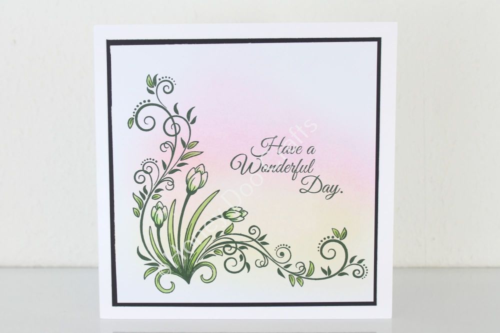 Simple Spring Floral Stamp Collection