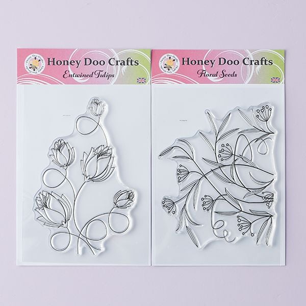  Entwined Florals Stamp Collection 