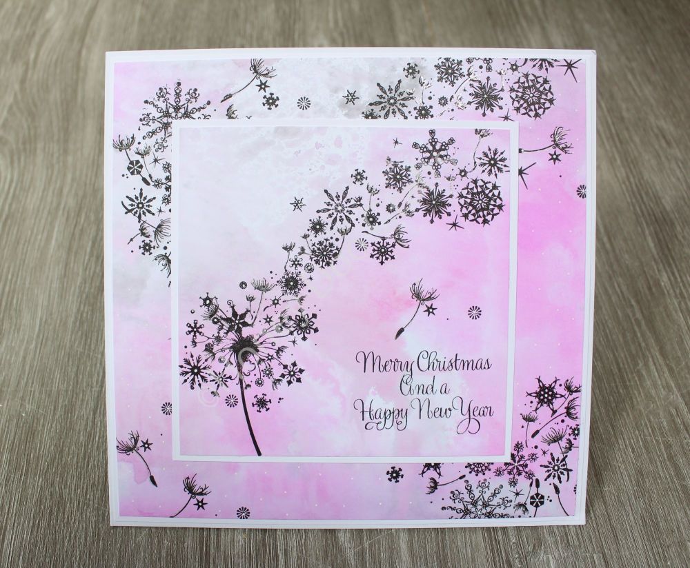  Snowflake Wishes  (A5 Stamp)             