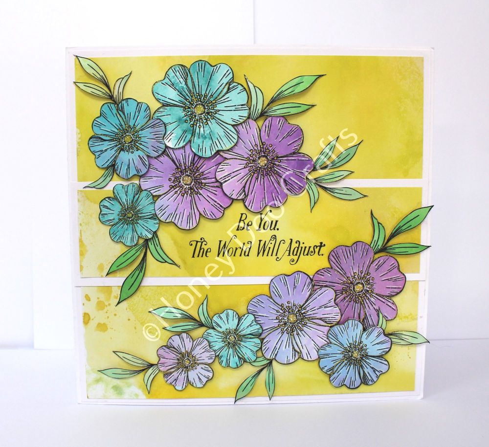 Wild Rose   (A6 Stamp)