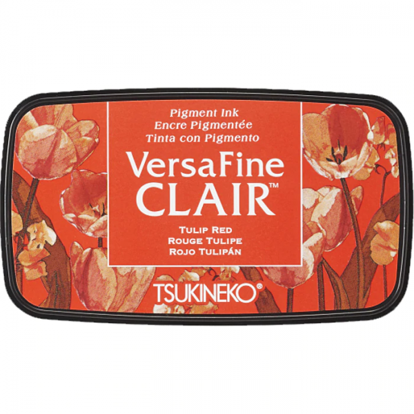 Versafine Clair Ink Pad - Tulip Red