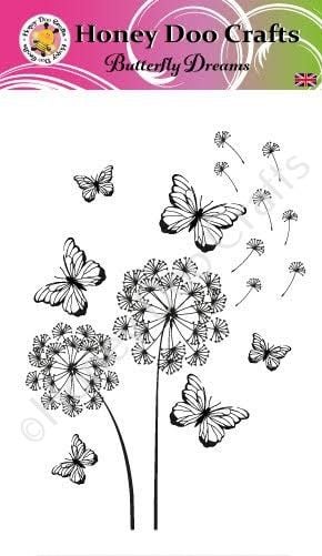 New - Butterfly Dreams  (A6 Stamp)