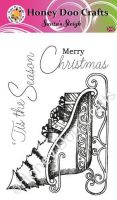 New - Santa's Sleigh   (A6 Stamp)
