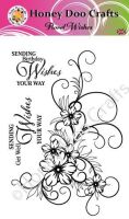 New - Floral Wishes  (A6 Stamp)