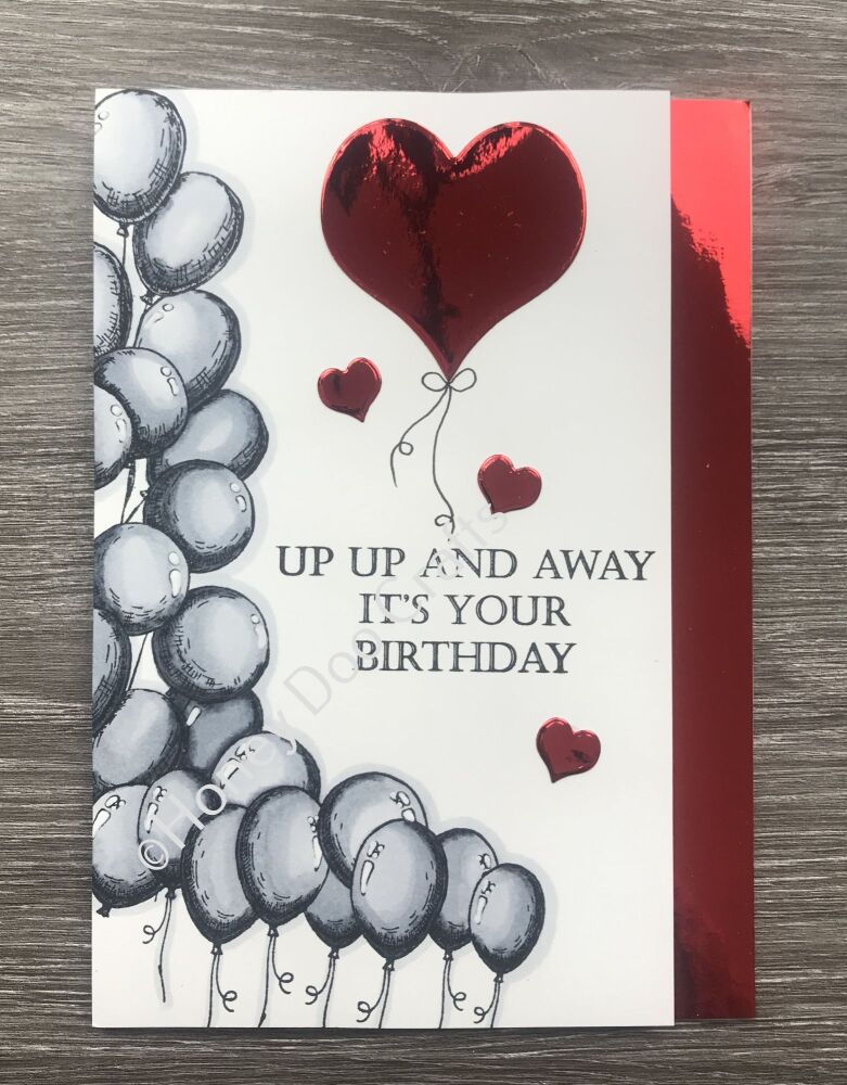 Balloon Corner  (A5 Stamp)