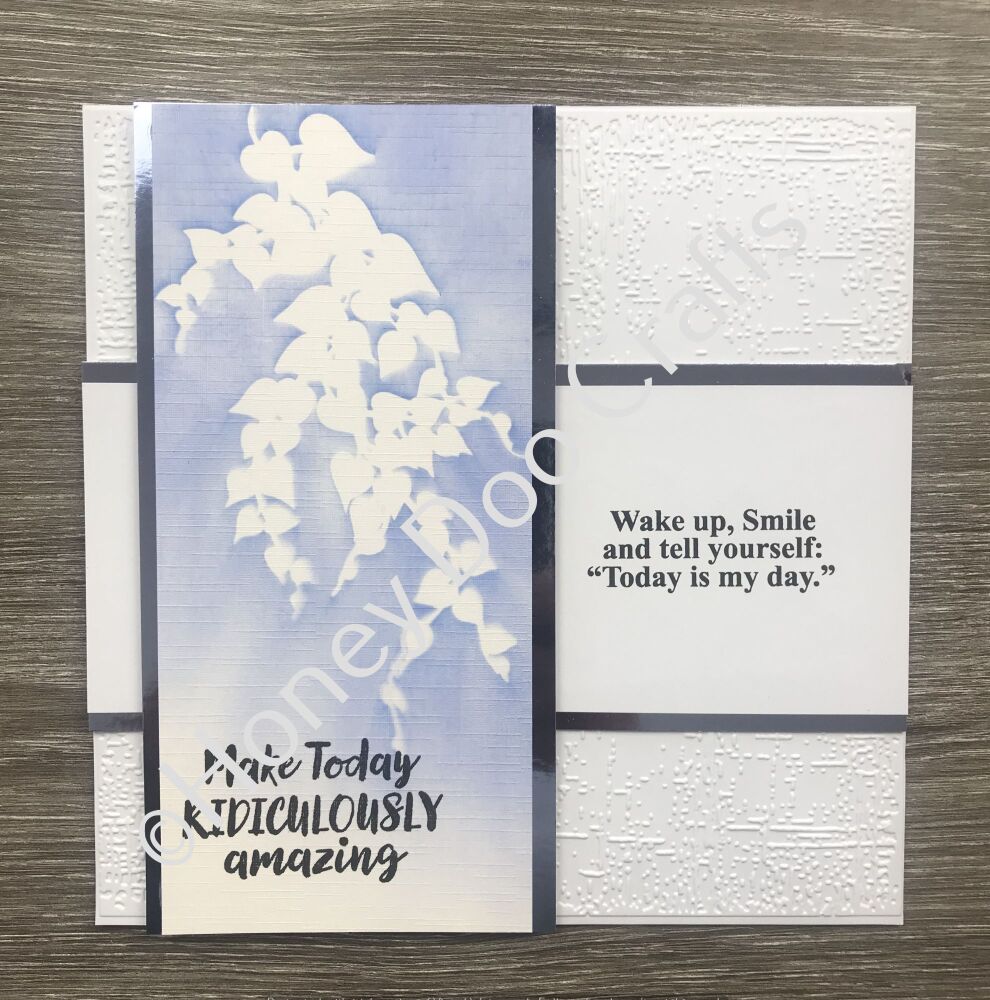  Trailing Foliage Stencil and Masks   (7x7")