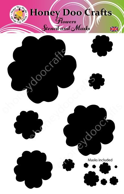 Flower Stencil and Mask    