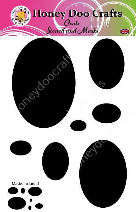 Ovals Stencil and Mask  