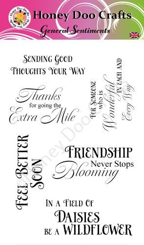 New - General Sentiments    (A6 Stamp)