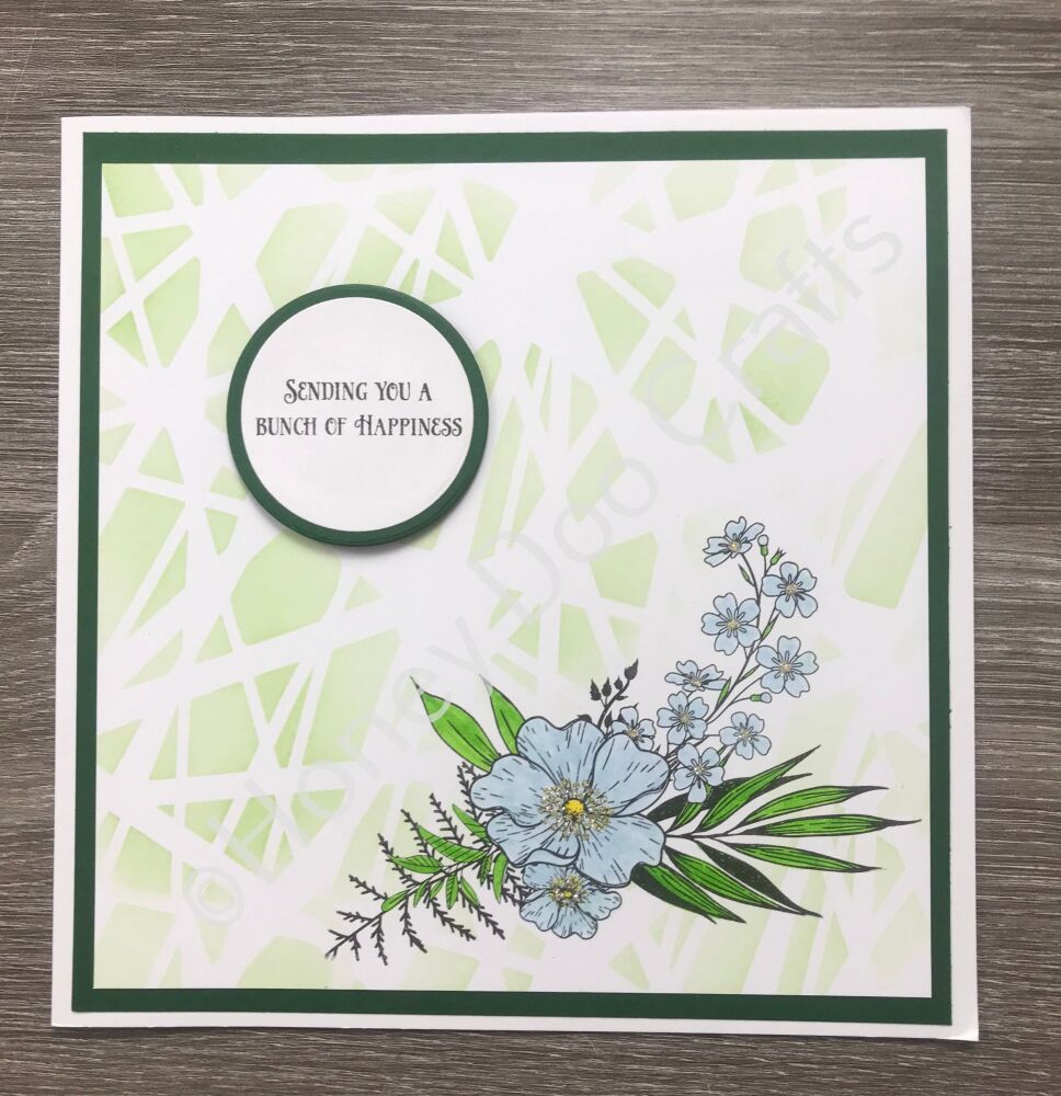 Floral Arrangement  (A6 Stamp)