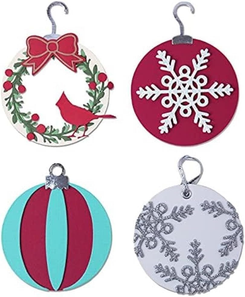 Sizzix Thinlits Die Set 9PK - Wreath & Snowflake by Eileen Hull