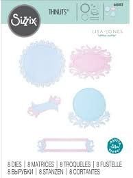 Sizzix Thinlits Die Set 8PK - Flourish Frames