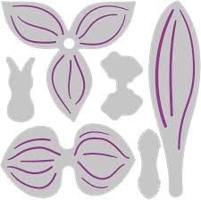 Sizzix Thinlits Die Set 6PK - Orchid