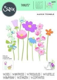 Sizzix Thinlits Die Set 14PK - In the Meadow by Alexis Trimble