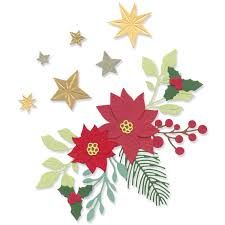 Sizzix Thinlits Die Set 14PK - Festive Foliage