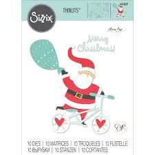 Sizzix • Thinlits Die Set Santa's Bike