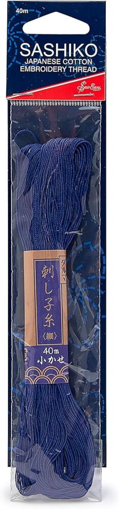 Sashiko: Cotton Thread: 40m: Navy