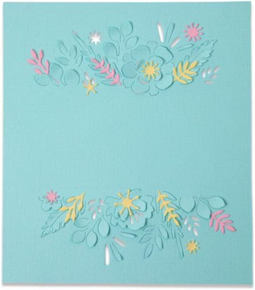 Sizzix Thinlits Die Set 4PK - Floral Borders