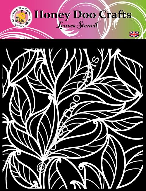 Leaves Stencil  (7 x 7)