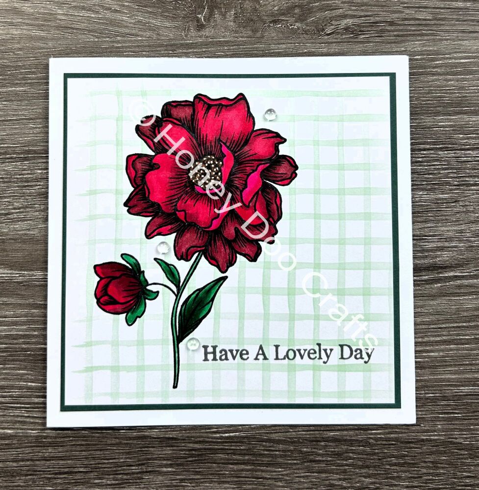 New - Fabulous Flower  (A6 Stamp)