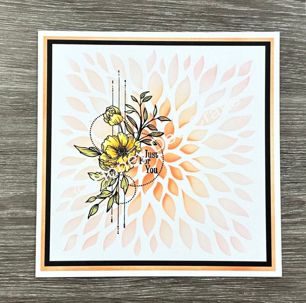 New - Mystical Bouquet  (A6 Stamp) - Pre Order for Dispatch Approx 6th April 2025