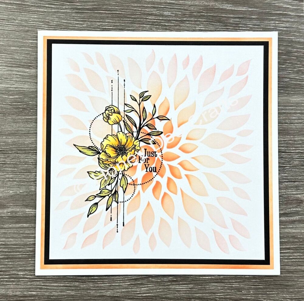 New - Mystical Bouquet  (A6 Stamp) - Pre Order for Dispatch Approx 6th April 2025