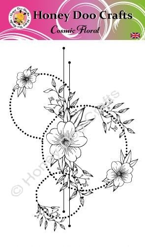 New - Cosmic Floral (A6 Stamp)