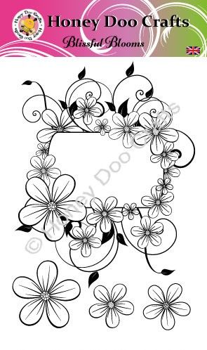 New - Blissful Blooms  (A6 Stamp)