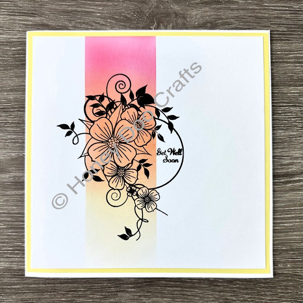 New - Blooming Frames  (A6 Stamp)