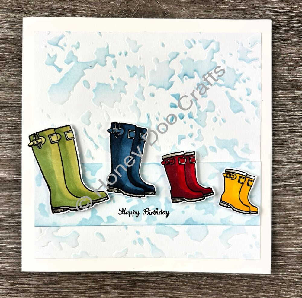 New - Splash  Stencil  (7x7)