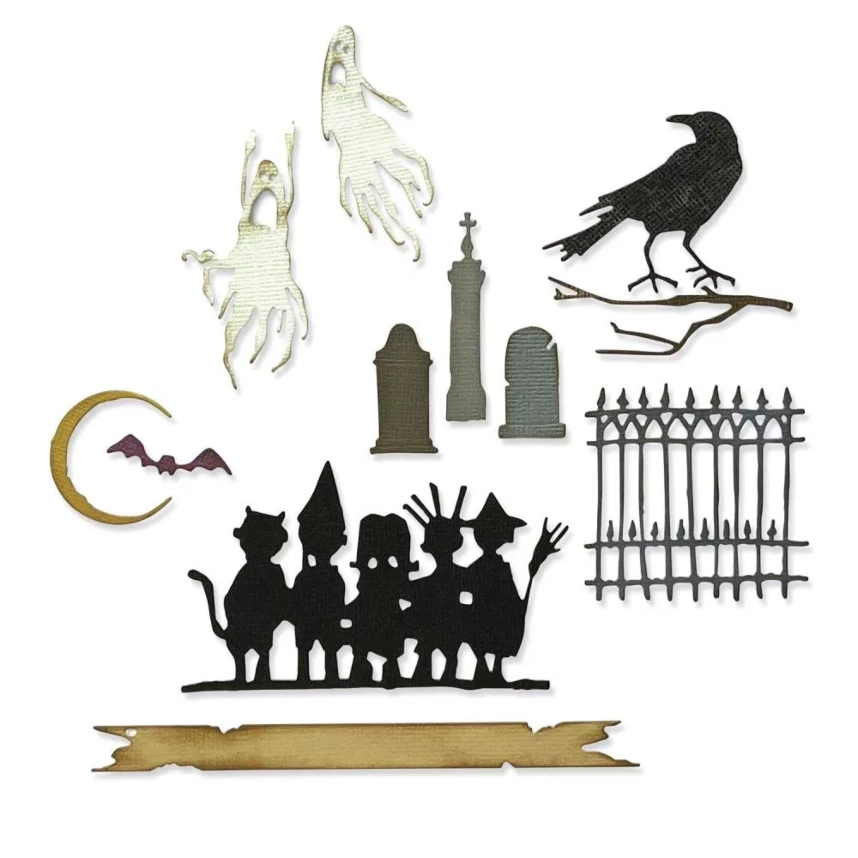 Sizzix Thinlits Die Set 11PK Vault Series: Halloween 2021 by Tim Holtz