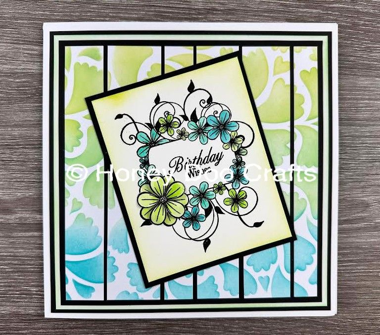 New - Blissful Blooms  (A6 Stamp)