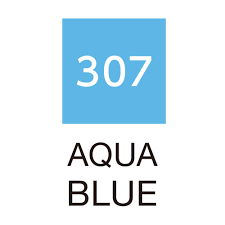 Kuretake Zig Clean Color Real Brush - Aqua Blue 307