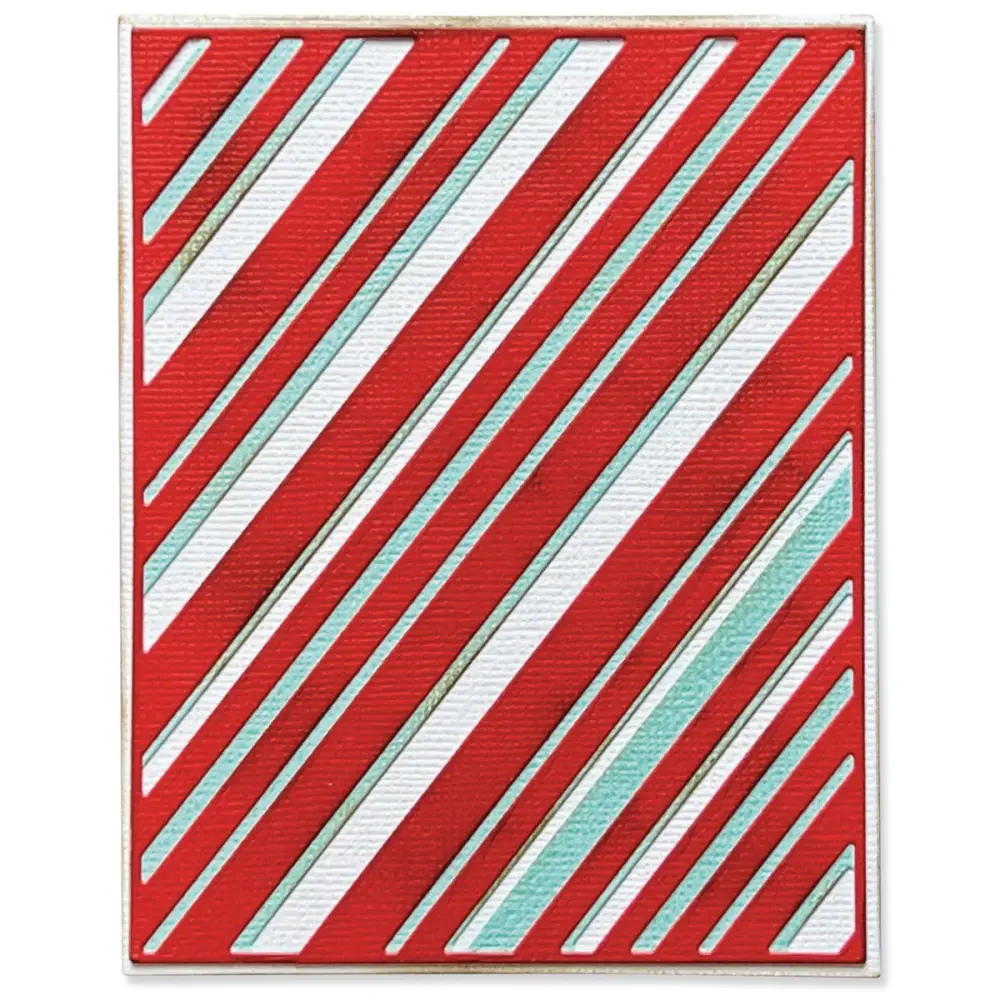 Sizzix Thinlits Die Set 3PK - Layered Stripes by Tim Holtz