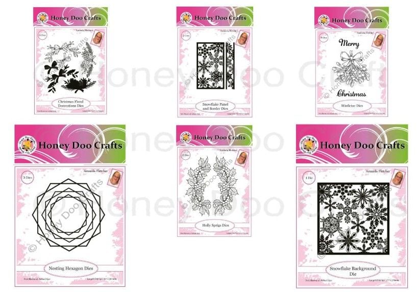 New - Christmas Magic Detailed Dies - Pre Order Only Dispatched Approx 3 Weeks Limited Stock