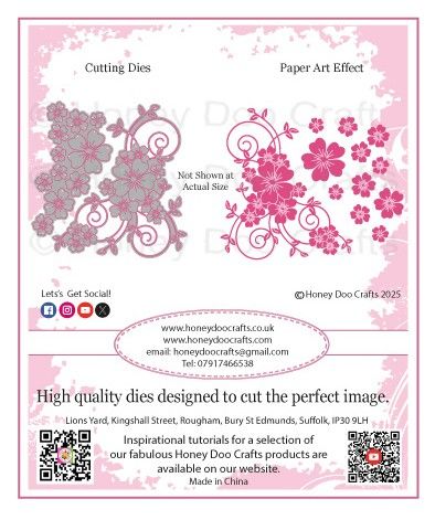 New - Floral Curves Detailed Dies
