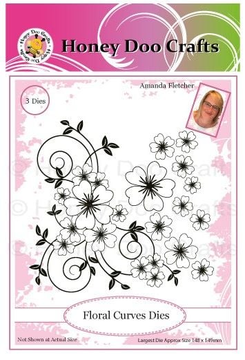 New - Floral Curves  Detailed Dies