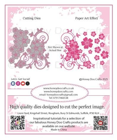New - Floral Curves  Detailed Dies