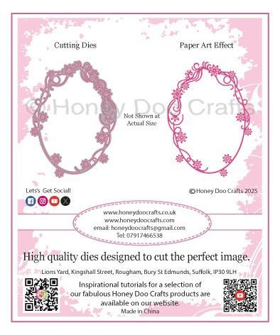 New - Fancy Frame Detailed Dies