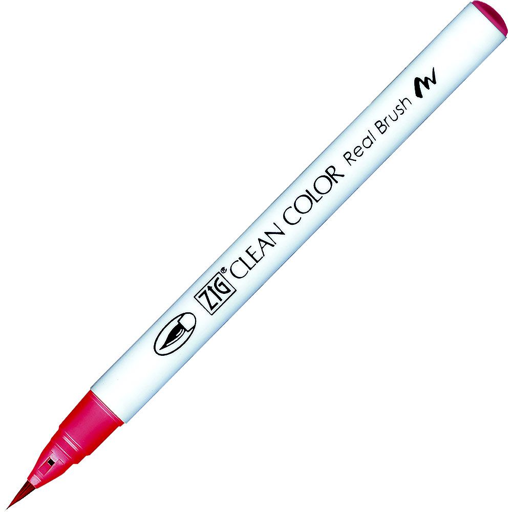 Kuretake Zig Clean Color Real Brush - Rose Red 211