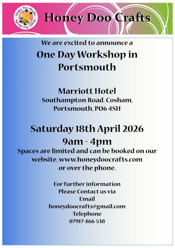 One Day Workshop Workshop - Portsmouth - Saturday 18th April 2026