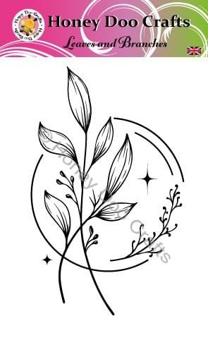 New - Leaves and Branches (A6 Stamp)  Pre  Order Only Dispatched Approx 8th October