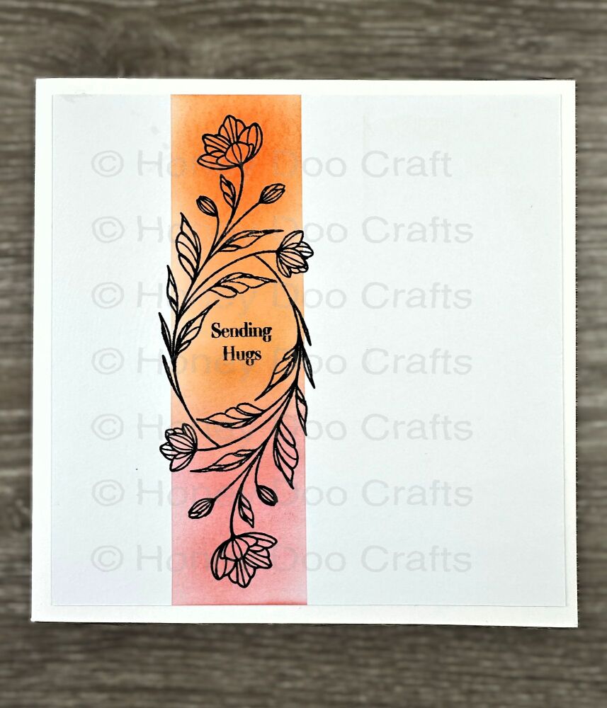 New - Flower Creation (A6 Stamp) Pre  Order Only Dispatched Approx 8th October