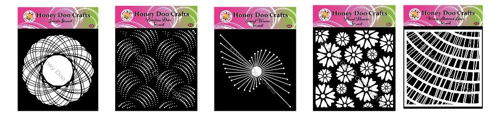 New - Stencil Bundle Set 1
